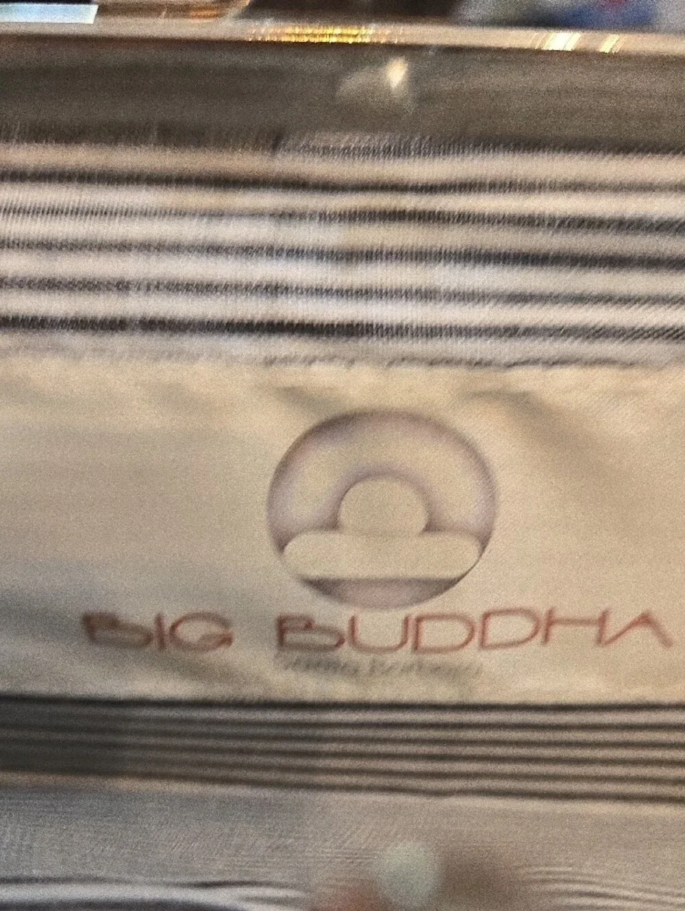 Big Buddha Black Textured Frame Clasp Clutch W Kiss. Lock